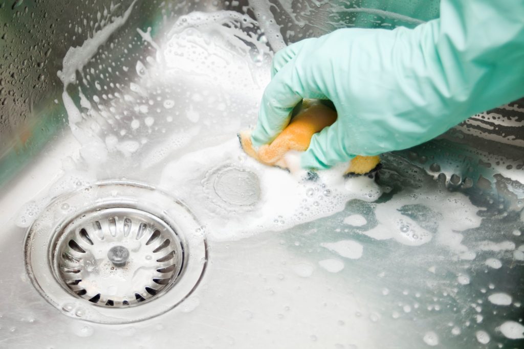 How to Deep Clean Your Kitchen Sink, And Why